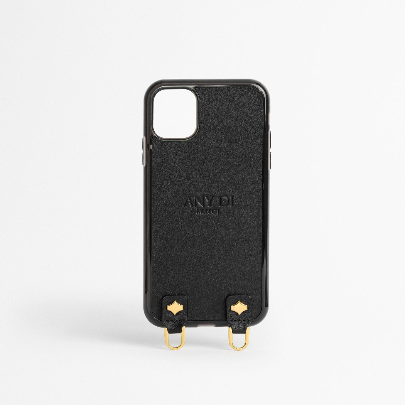 Phone | Lanyard Phone Cell Black Case Leather Case Luxury