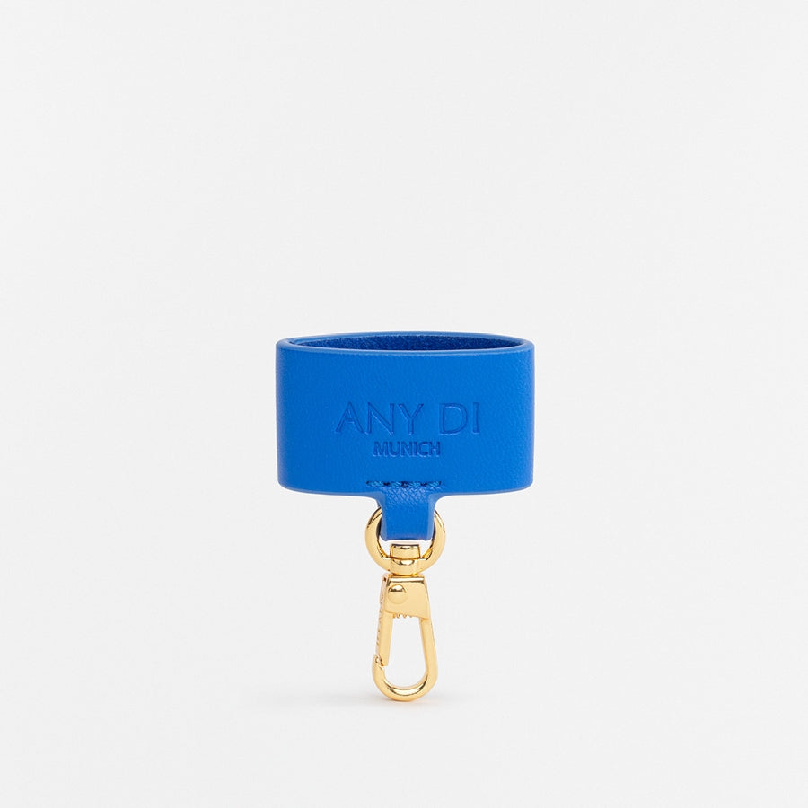 Bimba Y Lola Logo-Embossed Leather Keyring