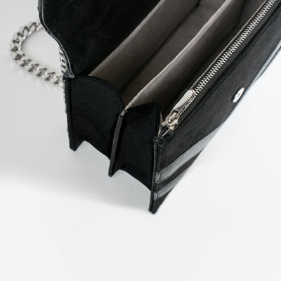 ANY DI Capsule Colleection Black Metallic Envelope Bag Accessorie