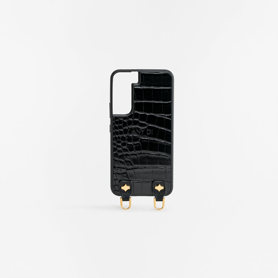 Phone Case | Black Croco