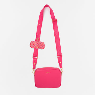 ANY DI Box Bag Fuchsia Designer Handbag